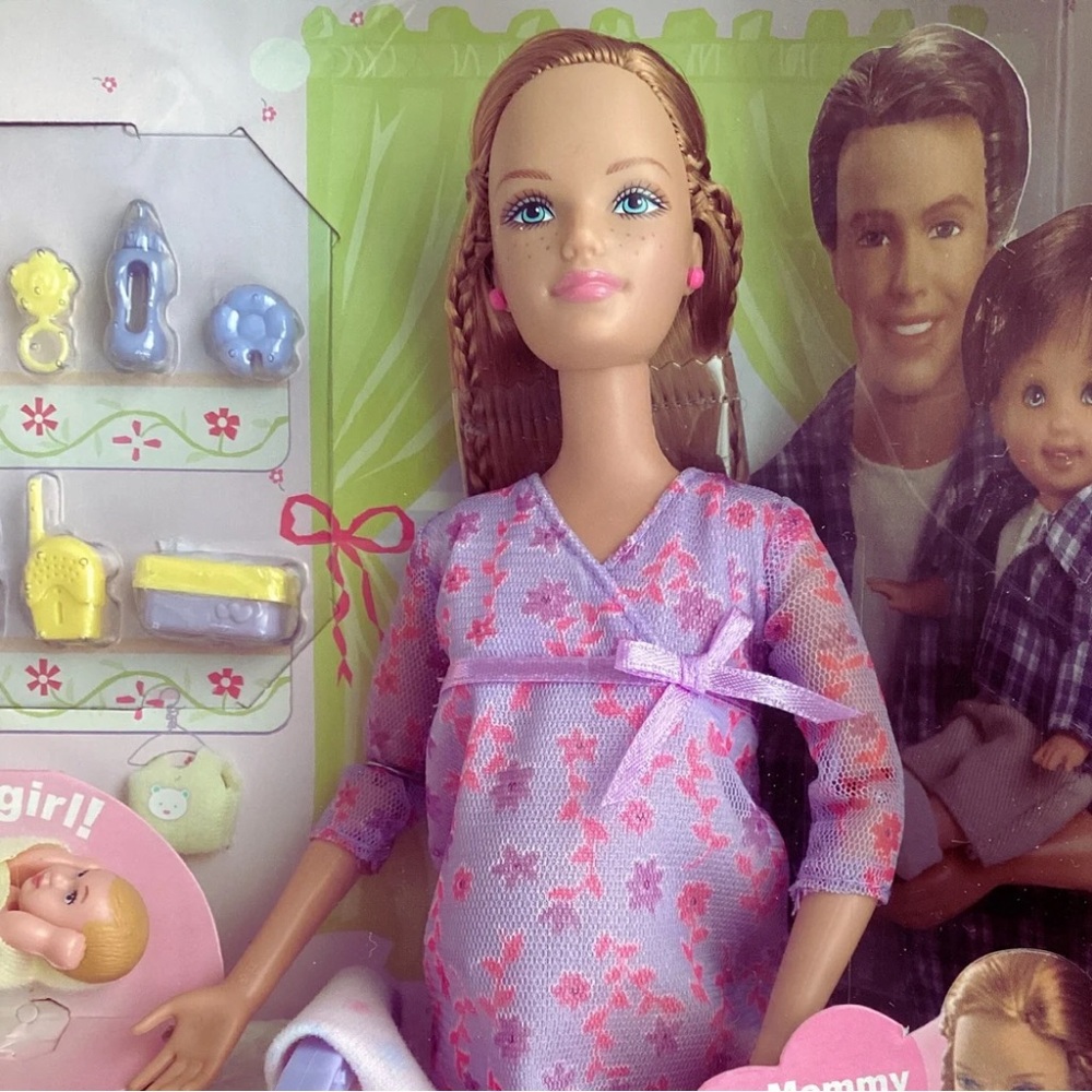 Mattel Midge & Baby - Happy Family Mom & Baby Doll Set (2002) - Factory Sealed - Picture 3 of 10